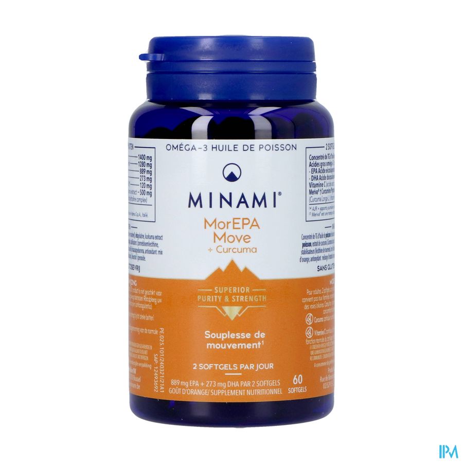 Minami Morepa Move + Curcuma Softgels 60 Nf