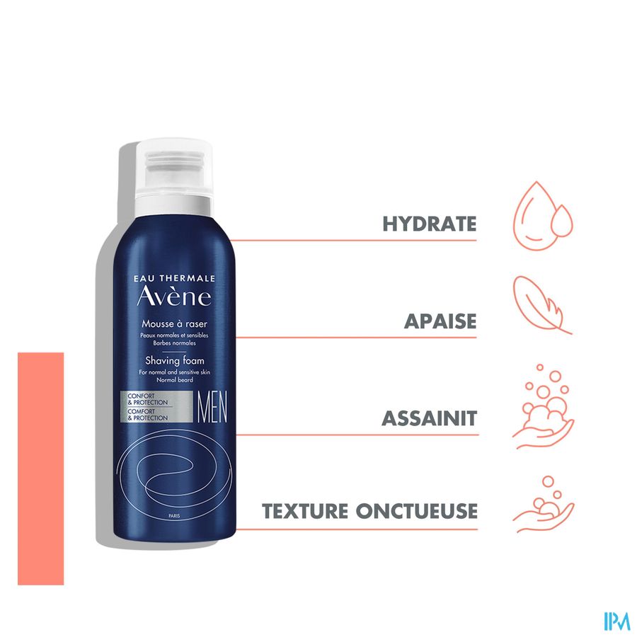 Eau Thermale Avène - MEN Mousse à raser peaux sensibles