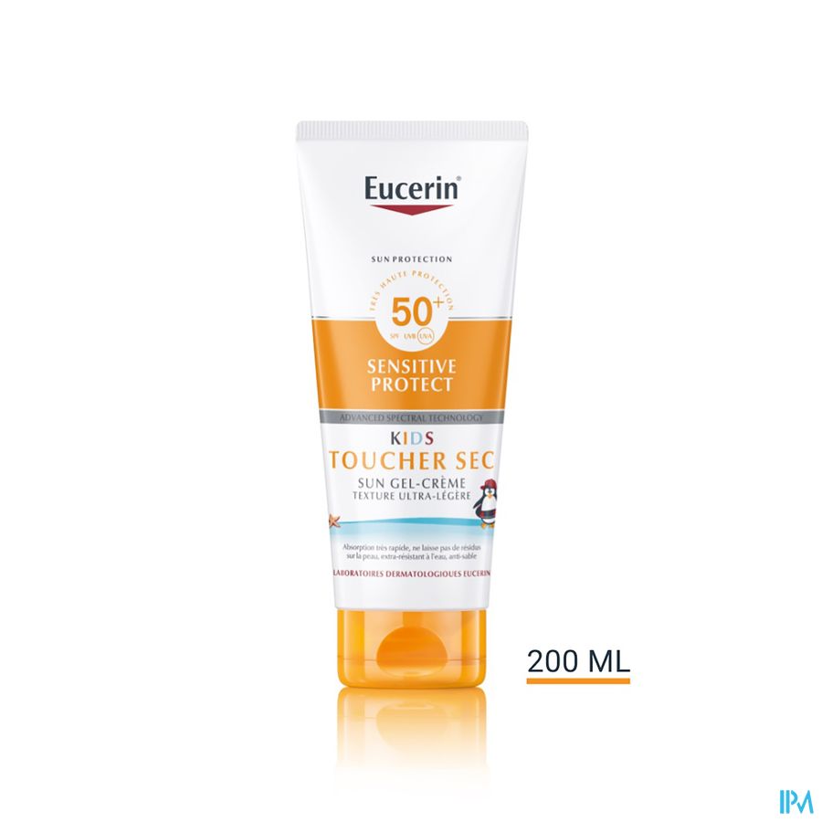 Eucerin Sun Kids Ip50+ Toucher Sec 200ml