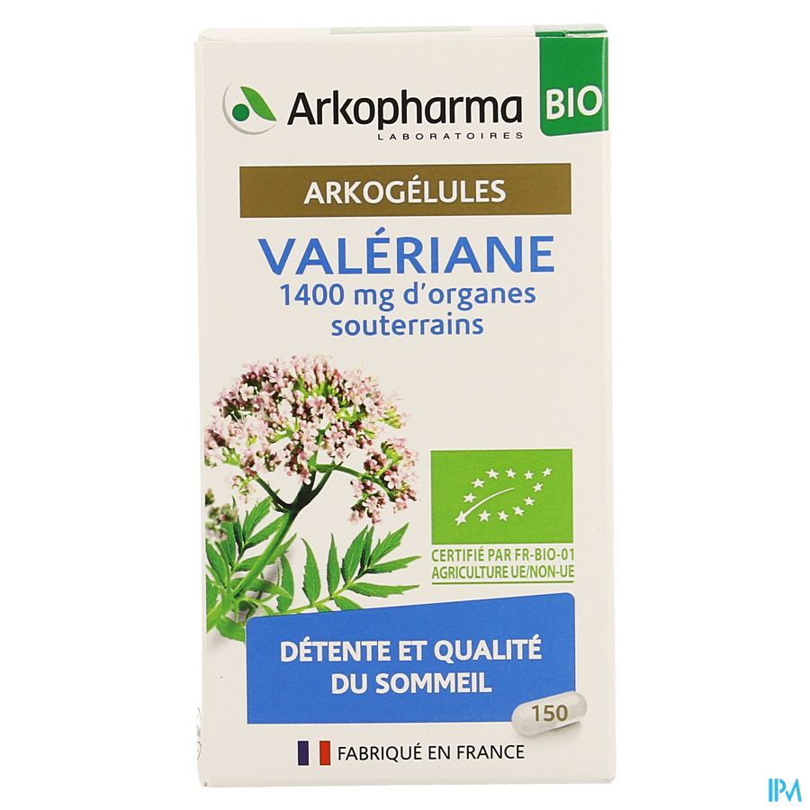 Arkogelules Valeriane Bio Caps 150 Nf