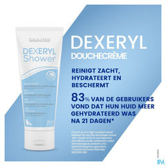 DEXERYL SHOWER Crème de douche 200 ML Hygiène peau sèche et à tendance atopique