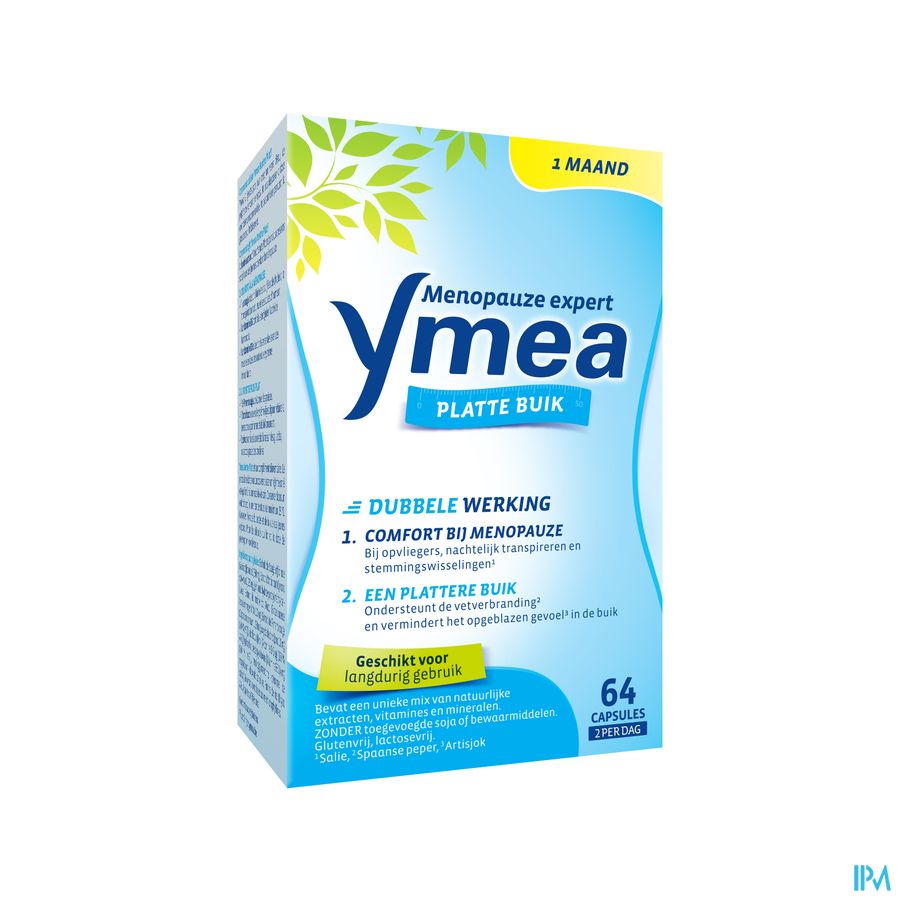 Ymea® Ventre Plat 64 P. - Ménopause - Contre Bouffées De Chaleur & Ballonnements