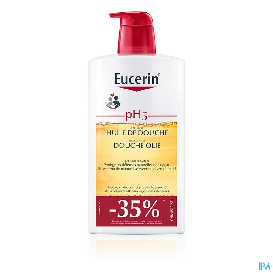 Eucerin Ph5 Huile Douche 1l Promo -35%