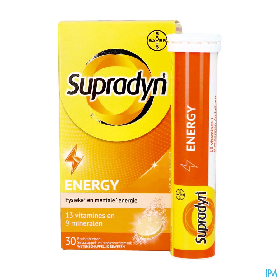 Supradyn Energy Comp Efferv. 30 Nf Rempl.3150257