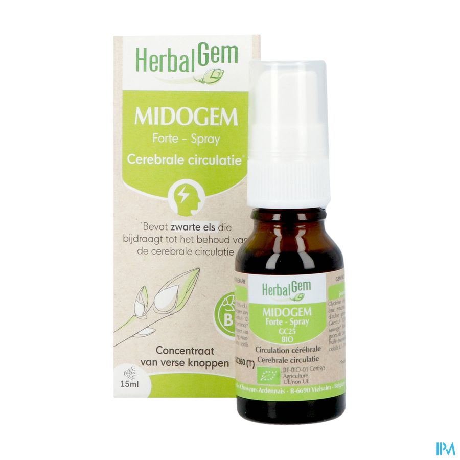 Herbalgem Midog Fort Spray Bio 15ml