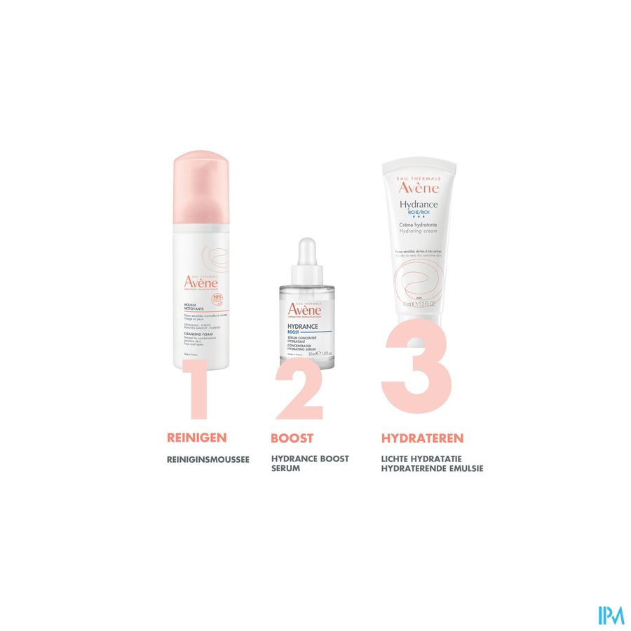 Avène Hydrance riche Crème hydratante Peau sensible 40ml