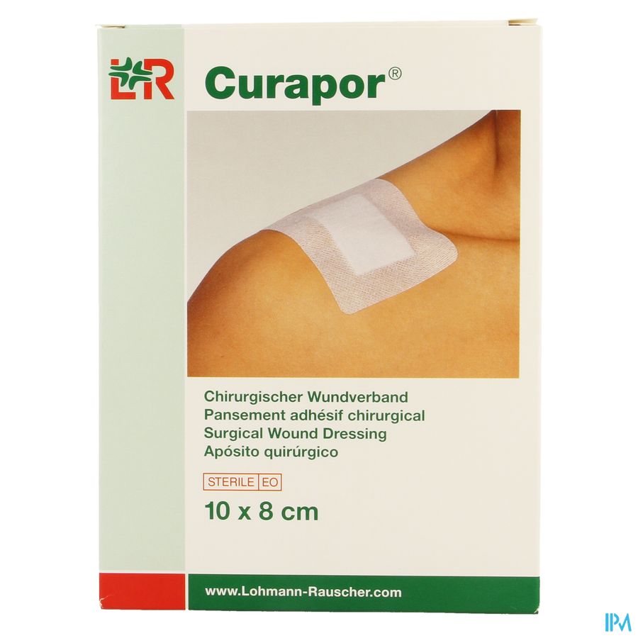 Curapor Pans Chirurg. Sterile 10cmx 8cm 5 32903