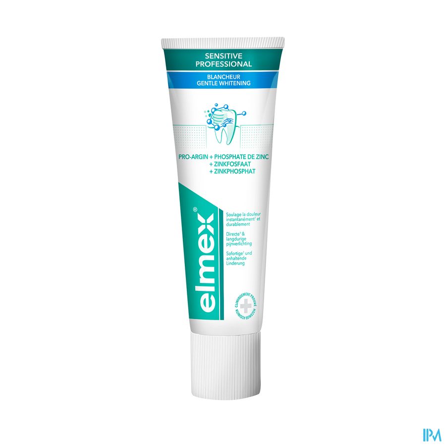 elmex Sensitive Professional Blancheur Dentifrice Dents Sensibles 75ml