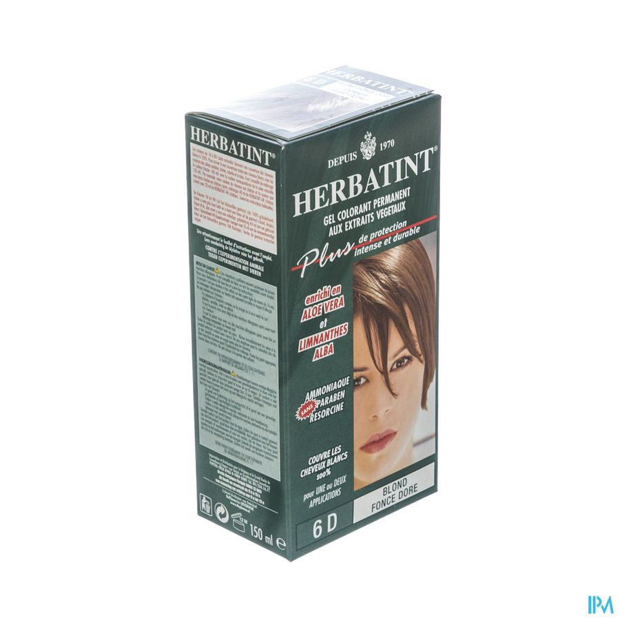Herbatint Blond Fonce Dore 6d 150ml
