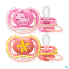 Philips Avent Sucette 6m+ Girl