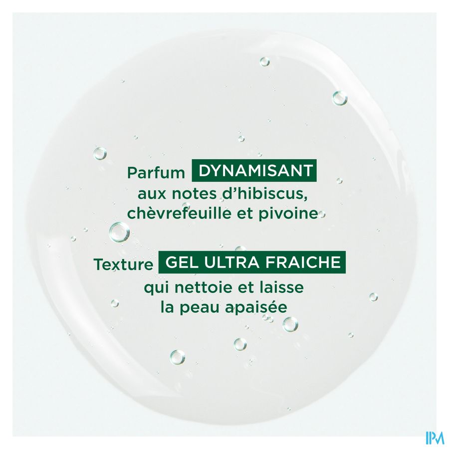 Klorane - Gel douche au beurre de Cupuaçu BIO - Fleur d’Hibiscus - Tous types de peaux