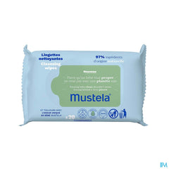 Mustela lingettes nettoyantes à l'avocat bio 20 pcs