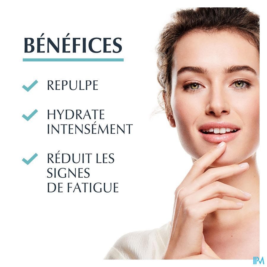 Hyaluron-Filler + 3x Effect Soin de Nuit Booster d'Hydratation Gel-Crème Anti-Rides & Anti-Âge Pot 50ml