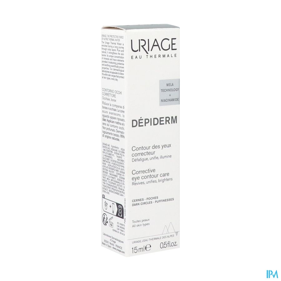 Uriage Depiderm Contour Yeux A/taches 15ml