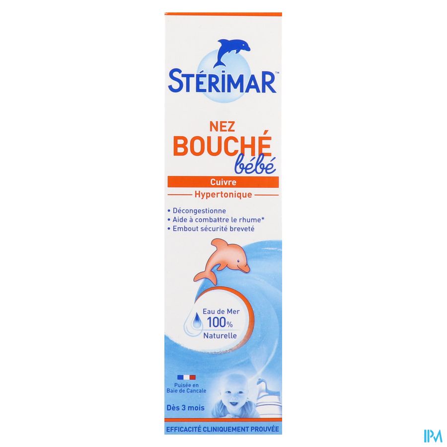 Sterimar Bebe Hypertonique Spray Nasal 100ml