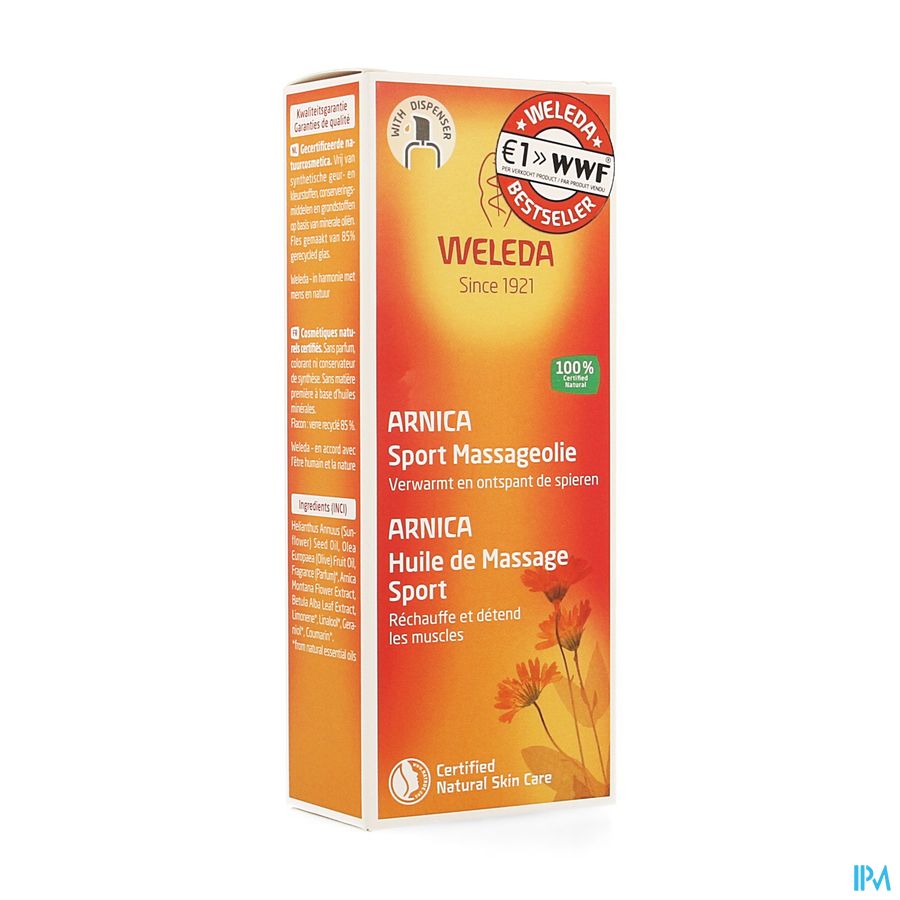 Weleda Huile Massage Arnica 100ml