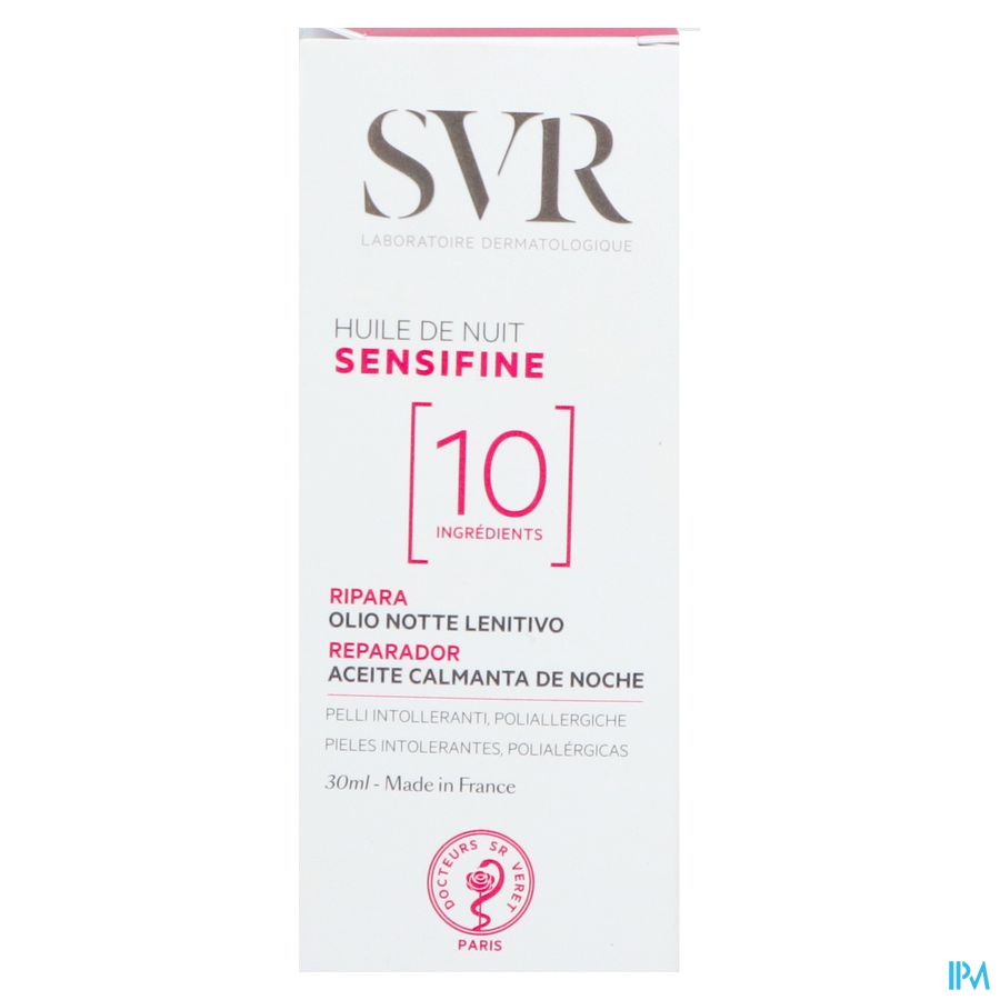 Svr Sensifine Huile Nuit 30ml