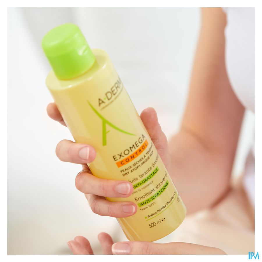 A-DERMA - EXOMEGA CONTROL HUILE LAVANTE ÉMOLLIENT ANTI-GRATTAGE REFILL peau à tendance atopique