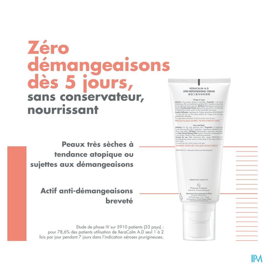 Eau Thermale Avène Crème relipidante XERACALM A.D