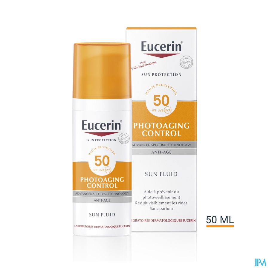 Sun Photoaging Control SPF 50 Fluide Anti-Age avec pompe 50ml