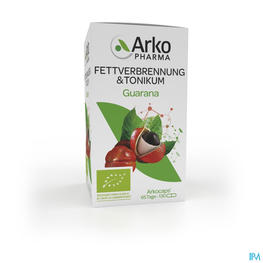 Arkogelules Guarana Bio Caps 130