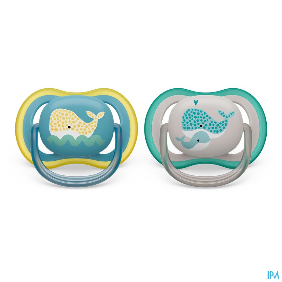 Philips Avent Sucette +18m Ultra Air Baleine 2