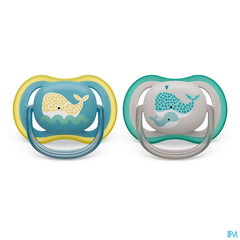 Philips Avent Sucette +18m Ultra Air Baleine 2