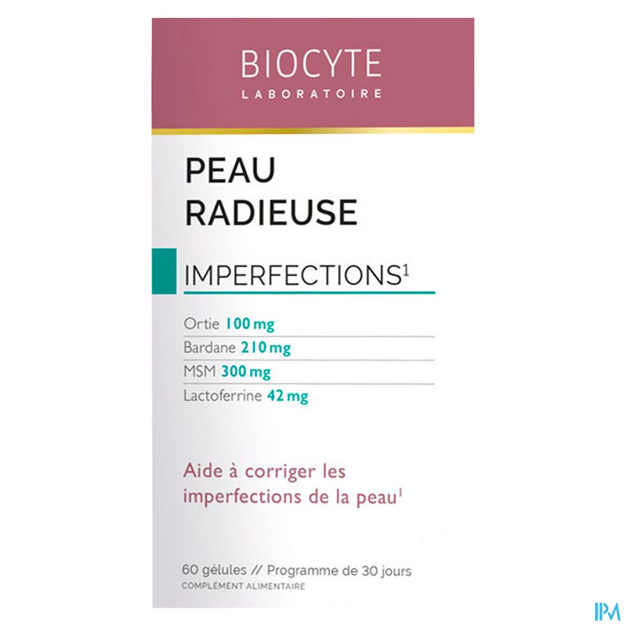 Biocyte Peau Radieuse Caps 60