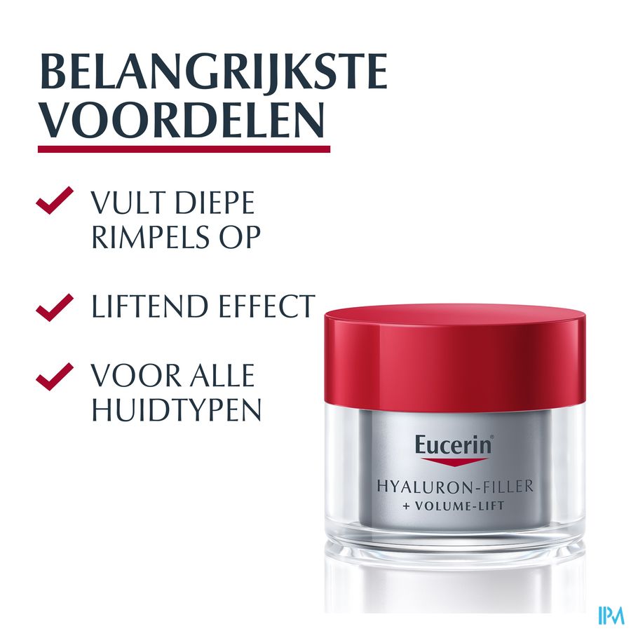 Hyaluron-Filler + Volume-Lift Soin de Nuit Anti-Rides & Anti-Âge Pot 50ml