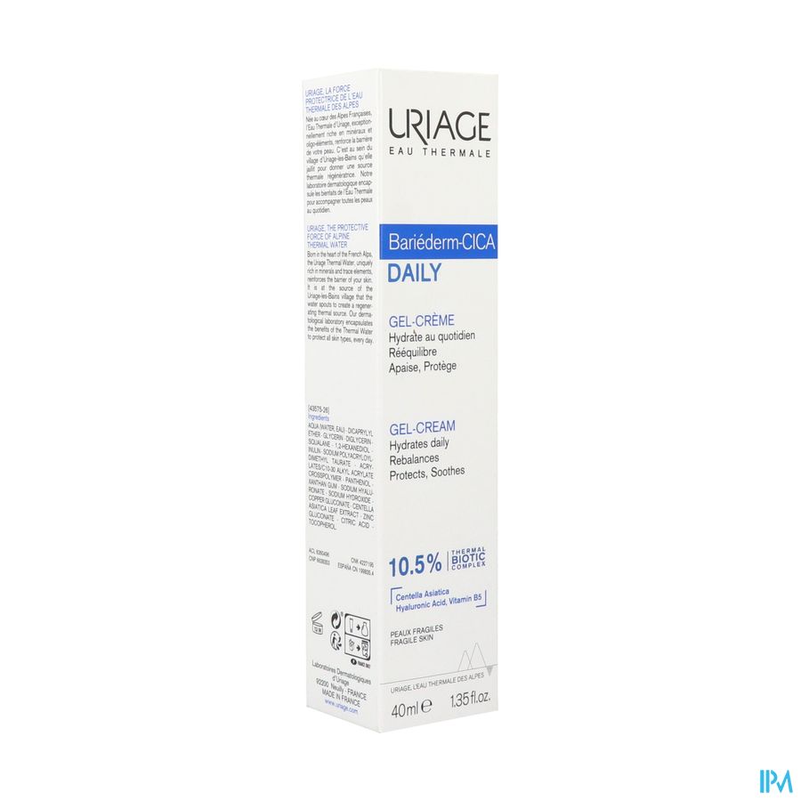 Uriage Bariederm Cica Daily Gel-creme 40ml
