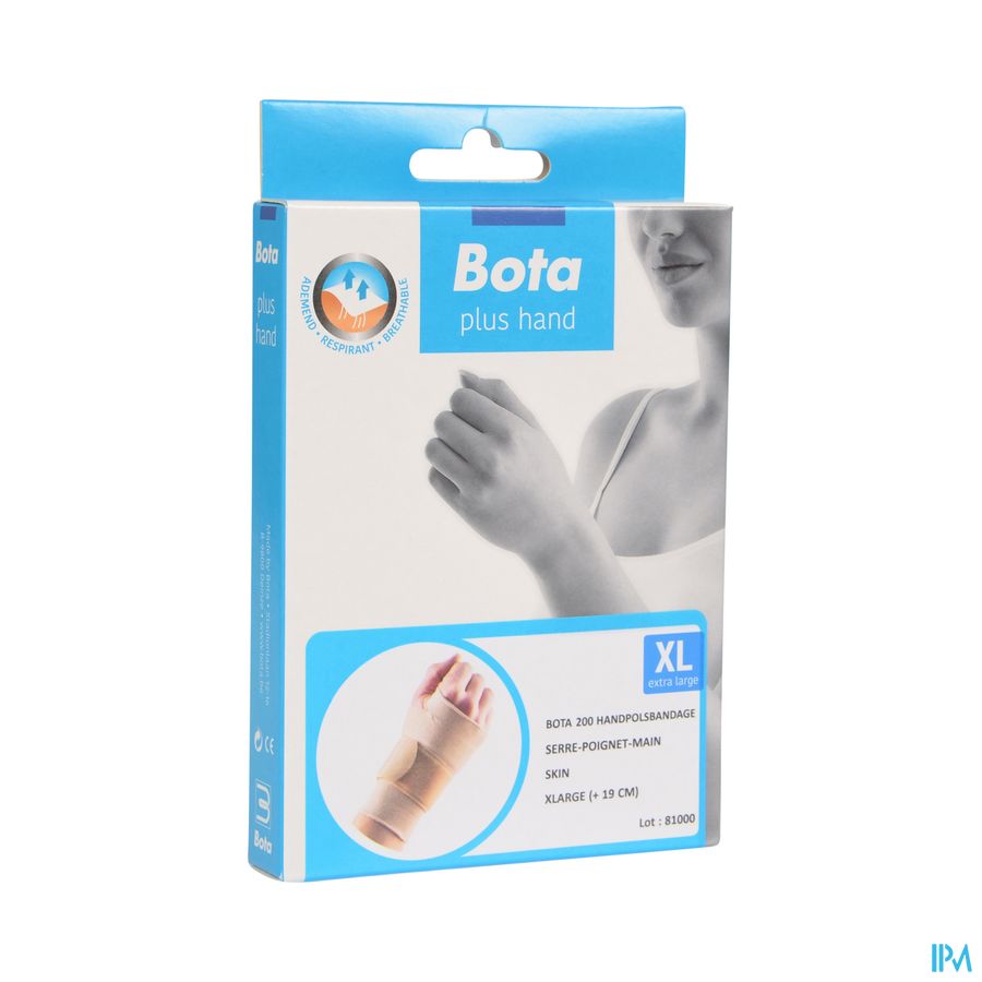 SERRE-POIGNET-MAIN 200 BEIGE \  XLARGE = + 19 cm