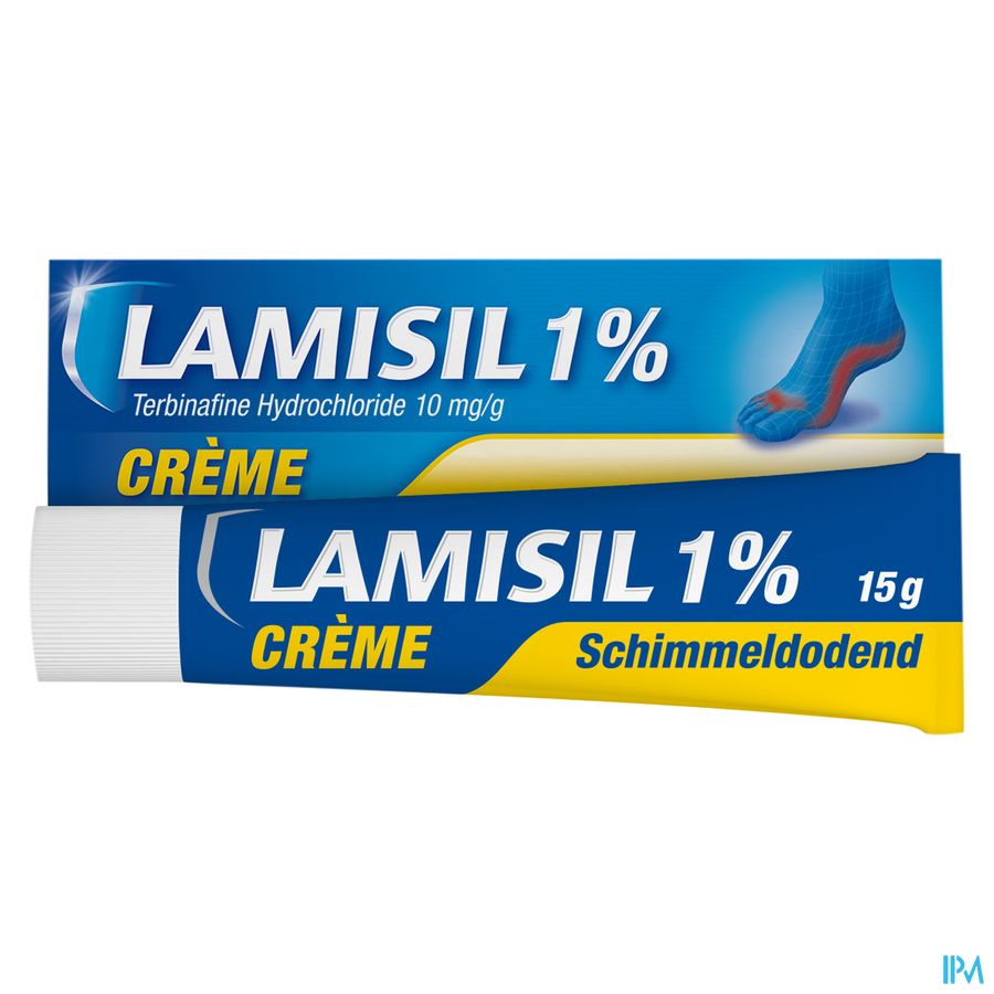 Lamisil Creme 1% Tube Lamine Aluminium 15g