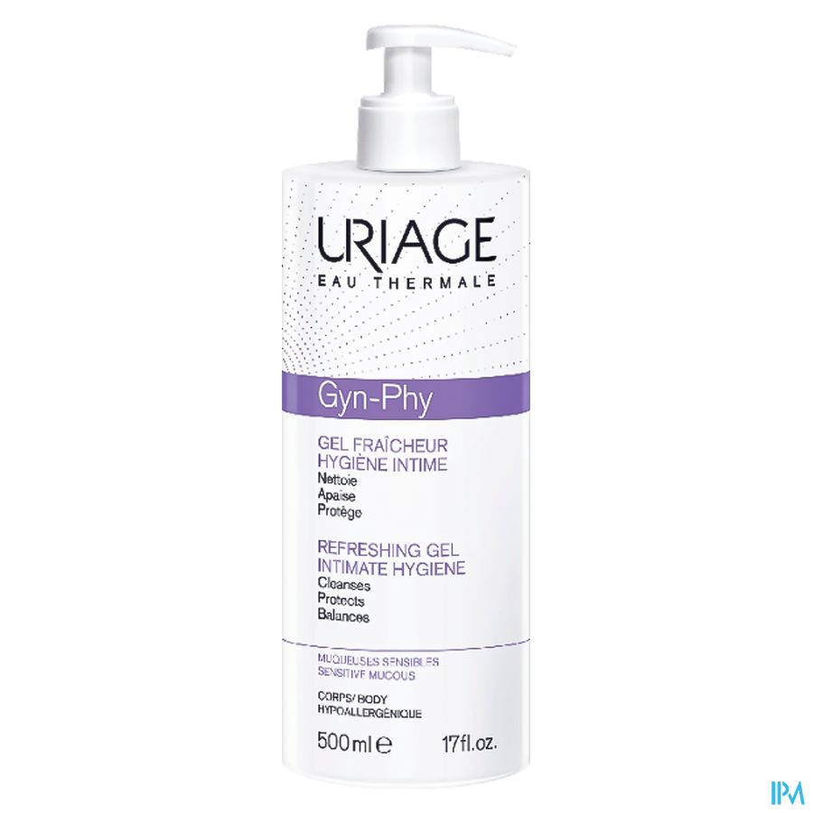 Uriage Gyn-phy Gel Fraicheur Hygiene Intime 500ml