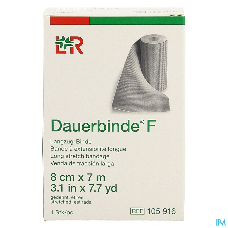Dauerbinde F 8cm X 7m 1 105916