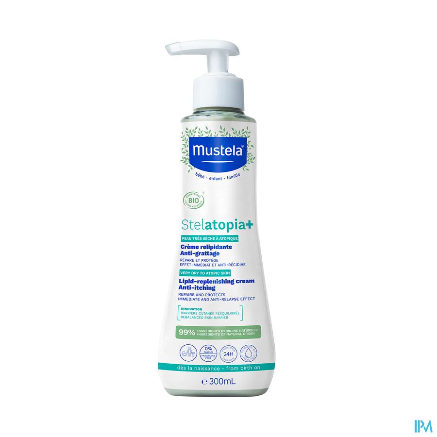 Mustela - STELATOPIA+ CRÈME RELIPIDANTE ANTI-GRATTAGE certifiée BIO