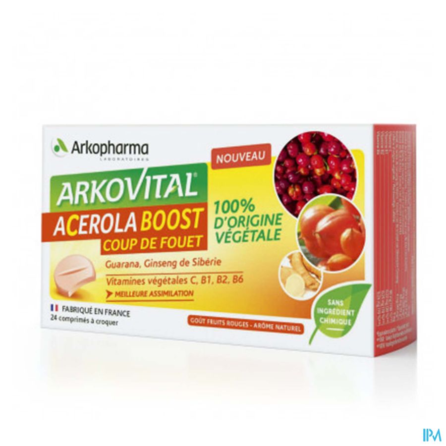 Arkovital Acerola Boost Comp Croq. 24