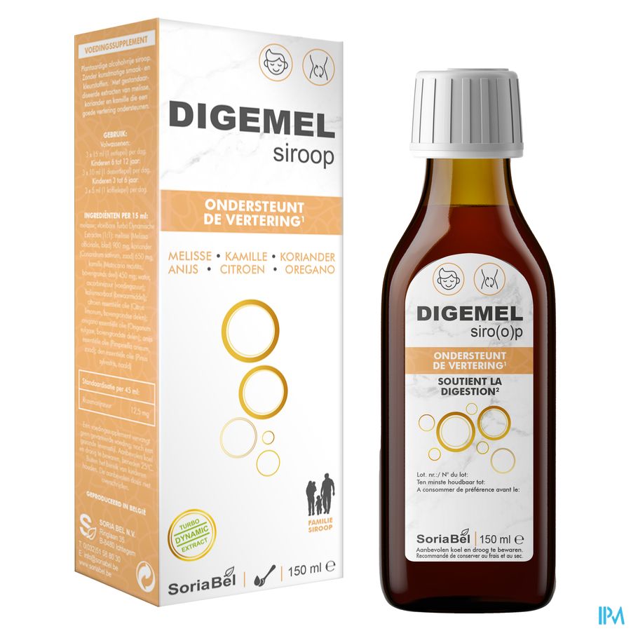 Soria Digemel Sirop 150ml Rempl.2293769