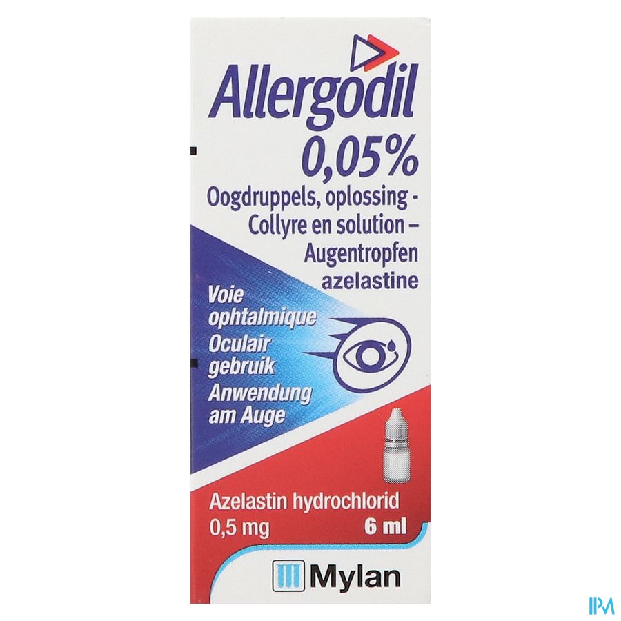 Allergodil Collyre Fl 6ml