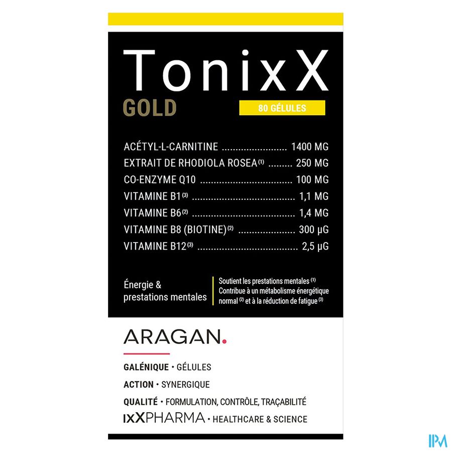 Tonixx Gold Caps 80 Nf