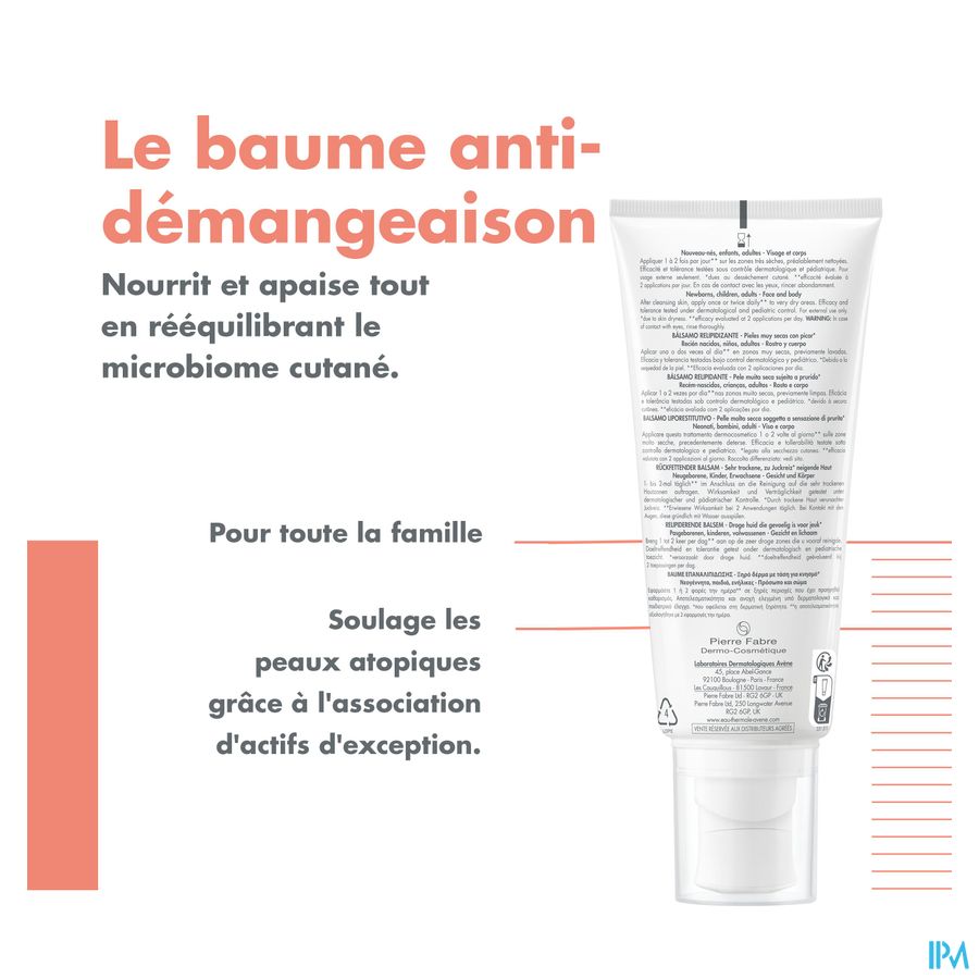 Eau Thermale Avène Baume relipidant XERACALM A.D