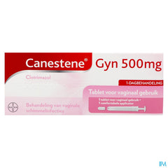 Canestene Gyn Clotrimazole 500mg Tabl Vag. 1