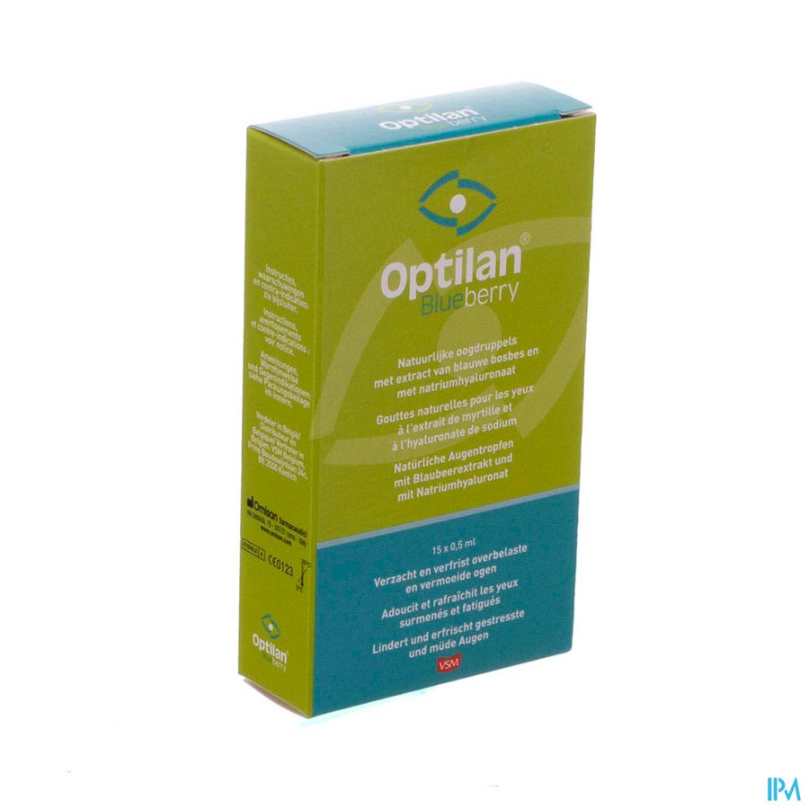 Optilan® Blueberry 0,1% 15 x 0,5 ml monodoses