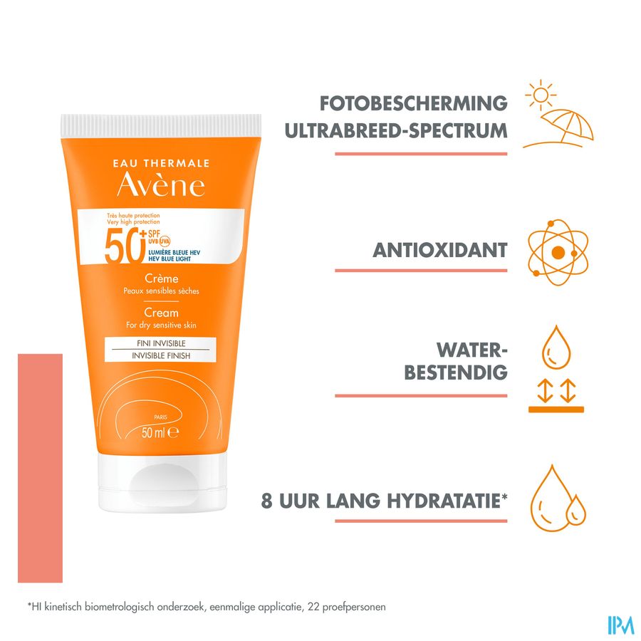 Eau Thermale Avène - Crème SPF 50+