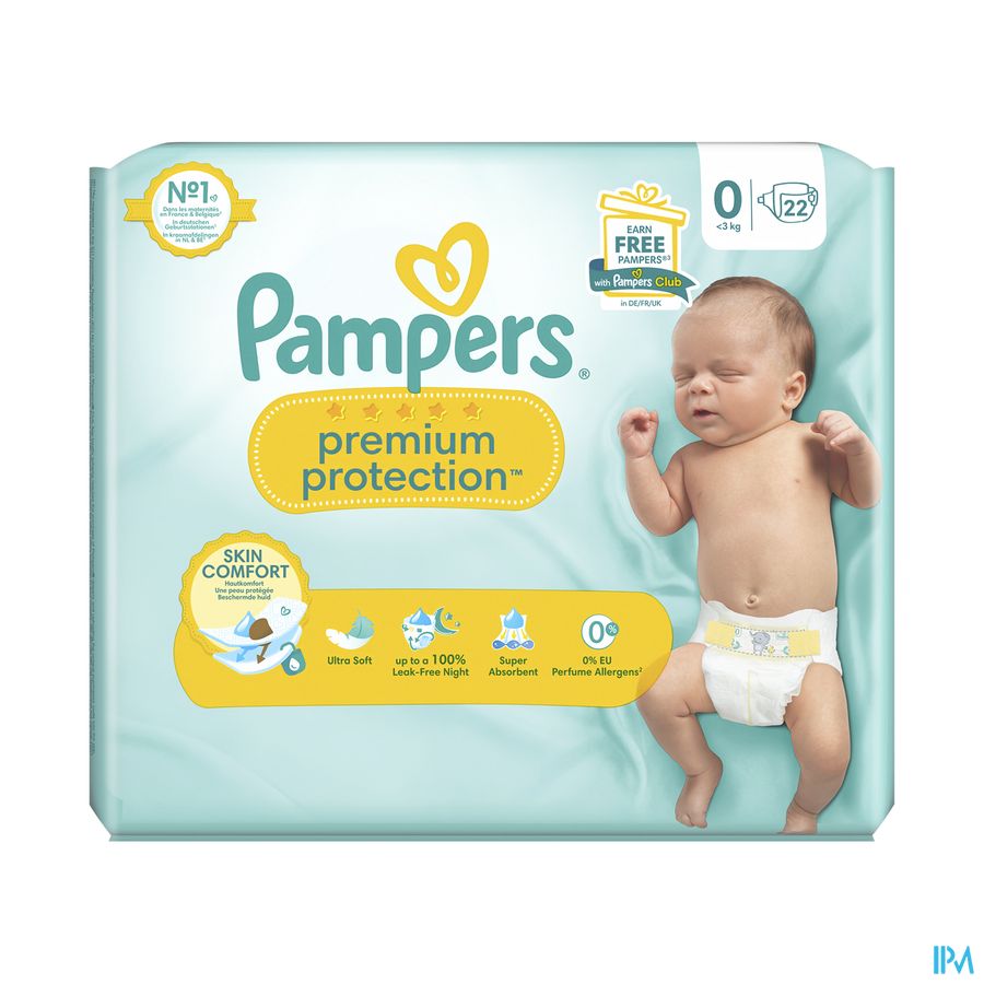 Pampers Premium Protection T0 22
