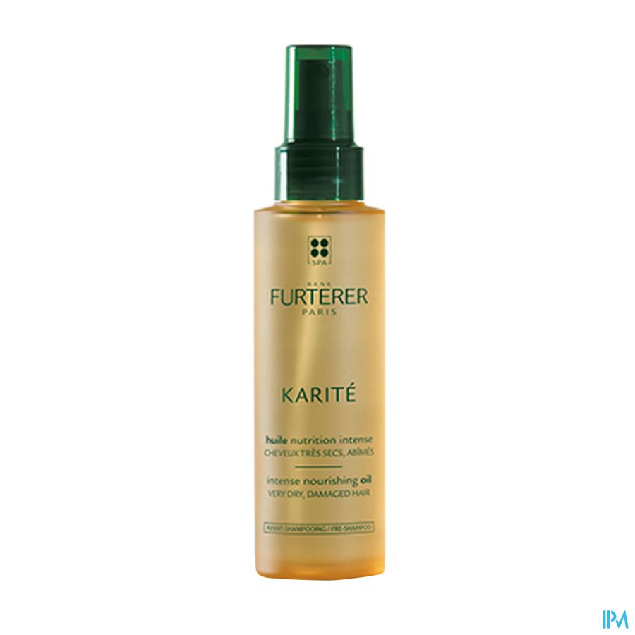 René Furterer - Huile nutrition intense - Huile nourrissante sans silicone au Karité - KARITE NUTRI