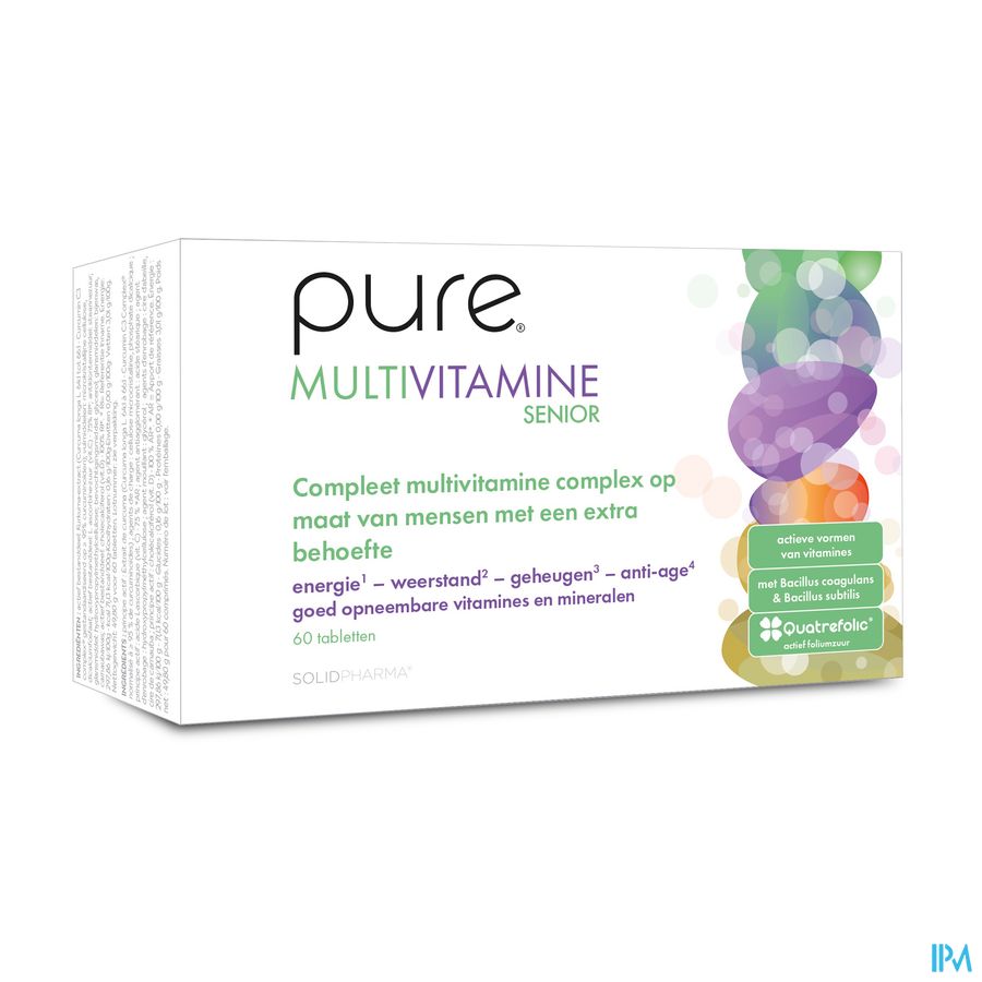 Pure Multivitamine Senior 60