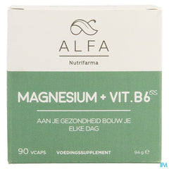 Alfa Magnesium + Vit B6 V-caps 90