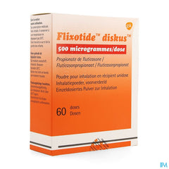 Flixotide 500 Diskus Pulv Inh 60dos