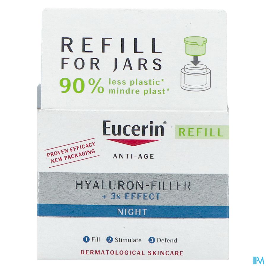 Hyaluron-Filler + 3x Effect Soin de Nuit Anti-Rides & Anti-Âge 50ml