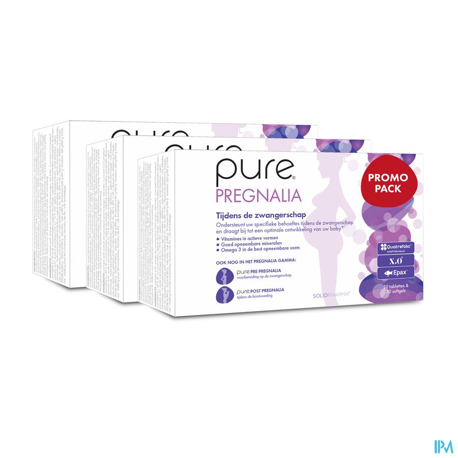 Pure Pregnalia Comp 3x30 + Softcaps 30 Promo